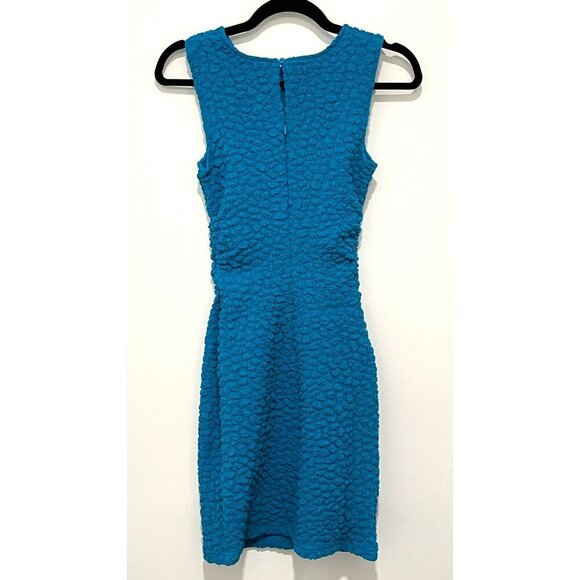 Anthropologie Textured Sleeveless Sheath Mini Dress NWT Sz XXS - Picture 4 of 9